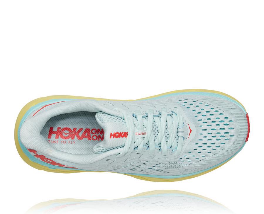 Chaussure Running Hoka One One Clifton 7 Femme - Bleu - XIG-475912